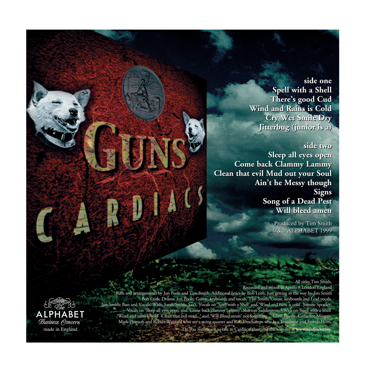 Guns: Black Vinyl Gatefold LP