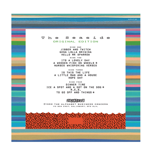 THE SEASIDE: ORIGINAL EDITION: Black Vinyl Gatefold DOUBLE LP