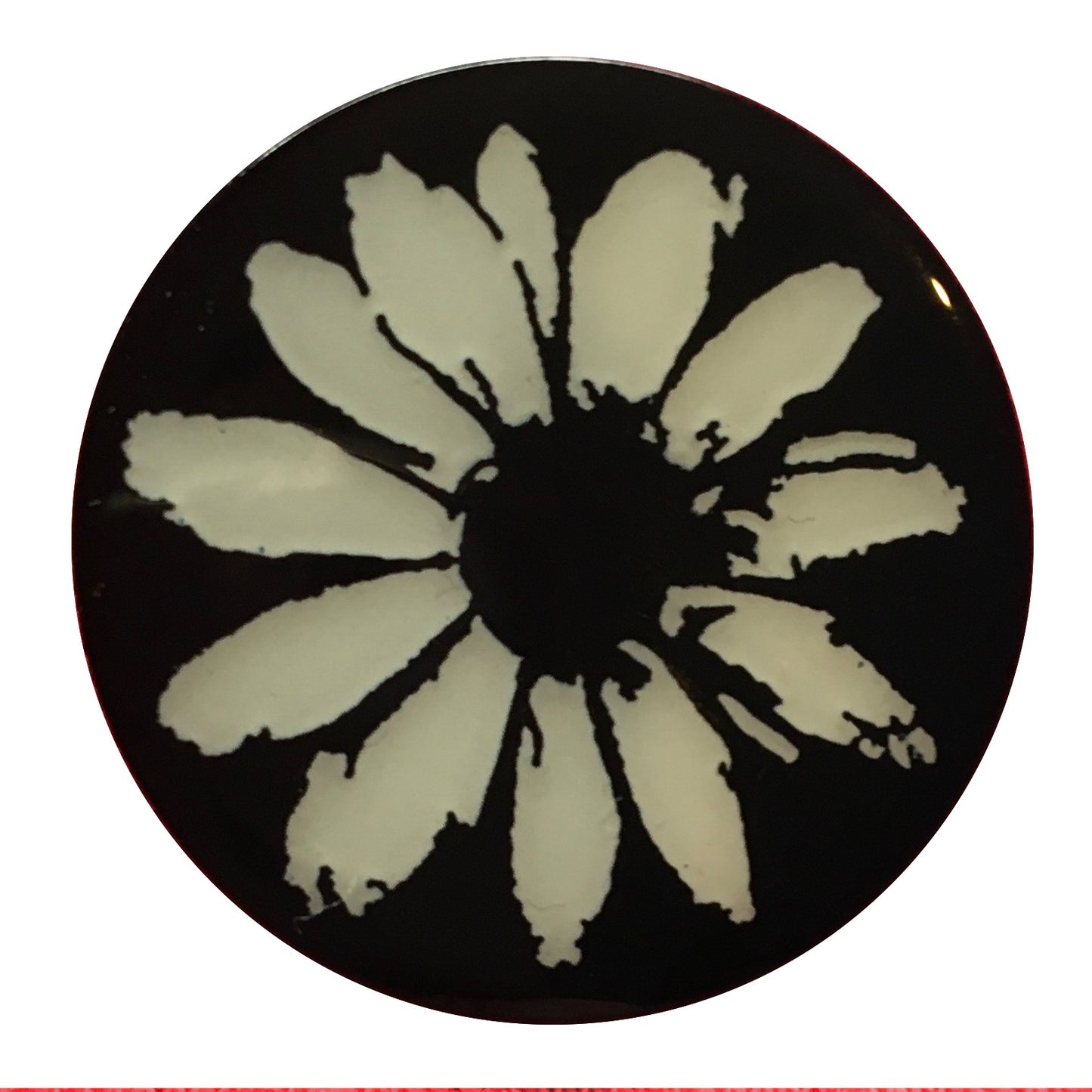 Daisy Enamel Badge