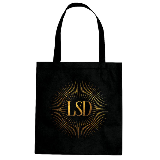 LSD: LYSERGIC MARSUPIAL: Tote Bag, black