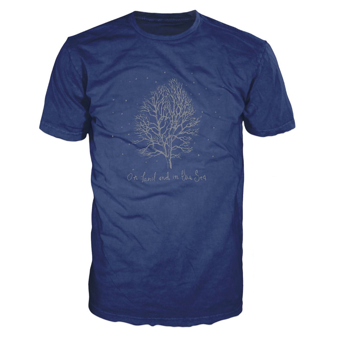 On Land and in the Sea t-shirt, blue