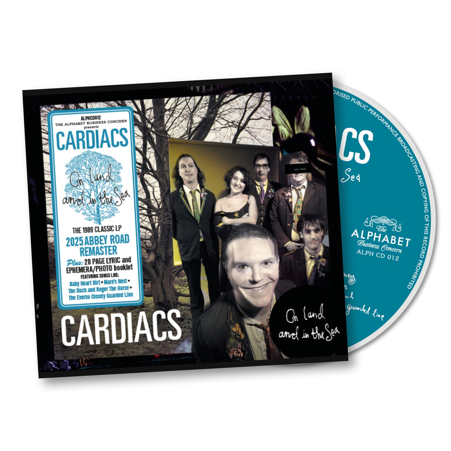 On Land and in the Sea: 2025 Abbey Rd Remaster, Digifile CD: PRE-ORDER