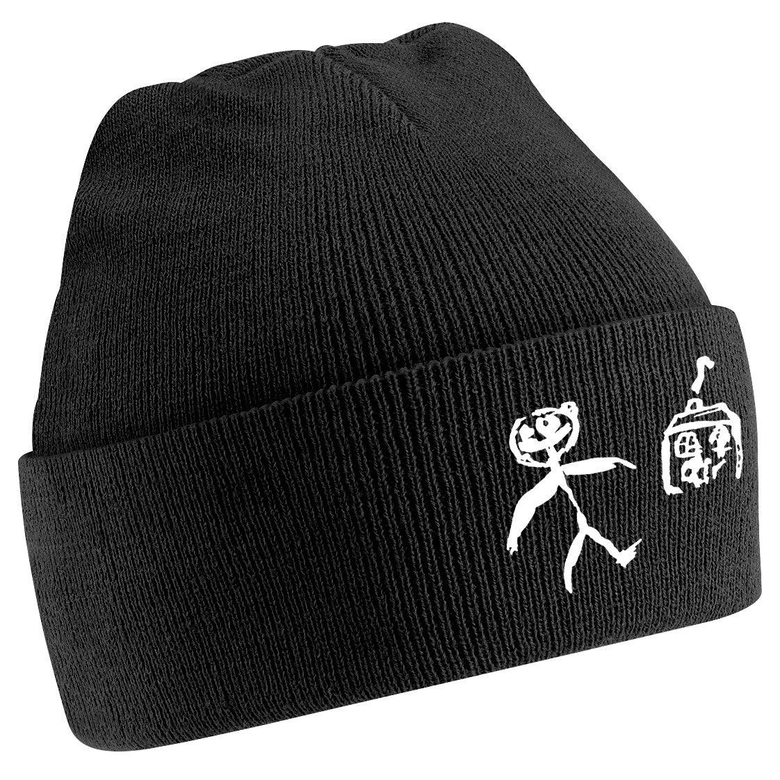 Little Man and a House Beanie, black