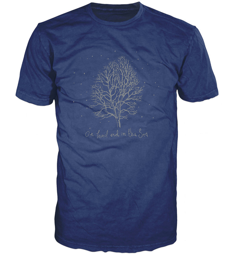 On Land and in the Sea t-shirt, blue