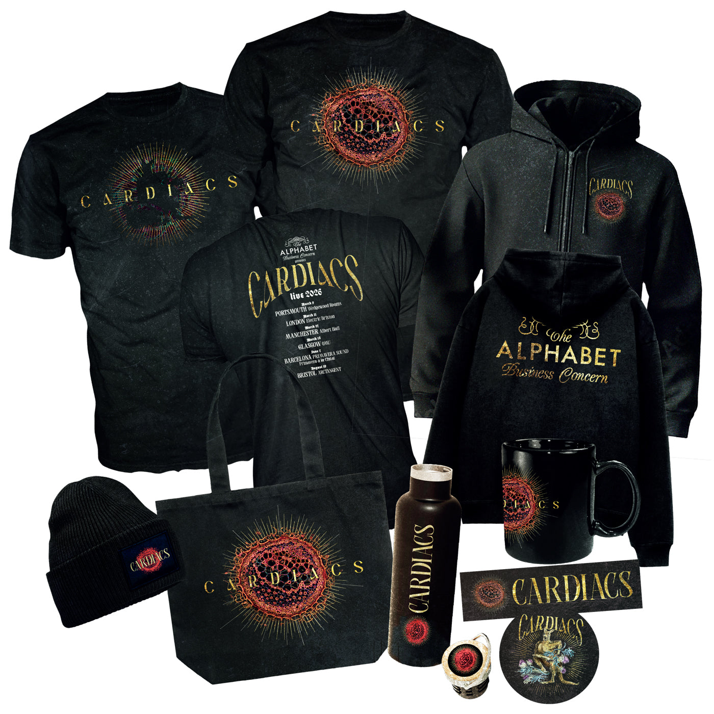 CARDIACS 2026 TOUR MERCHANDISE: PRE-ORDER
