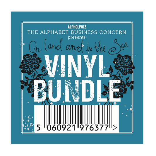 On Land and in The Sea, Blue Vinyl Bundle STICKER ONLY: PRE-ORDER
