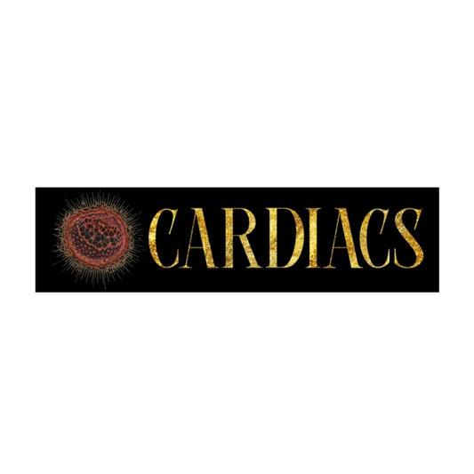 CARDIACS: 2026 LOGO WINDOW STICKER