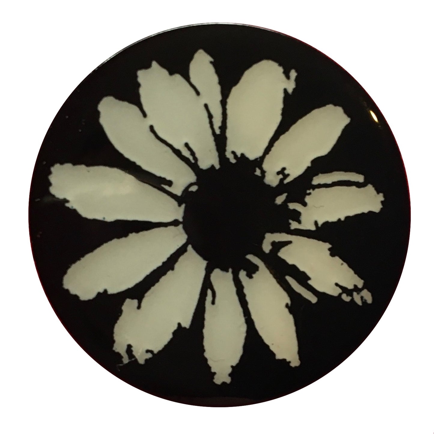 Daisy Enamel Badge
