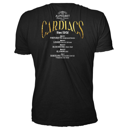 CARDIACS: LIVE 2026 LOGO TOUR T-SHIRT