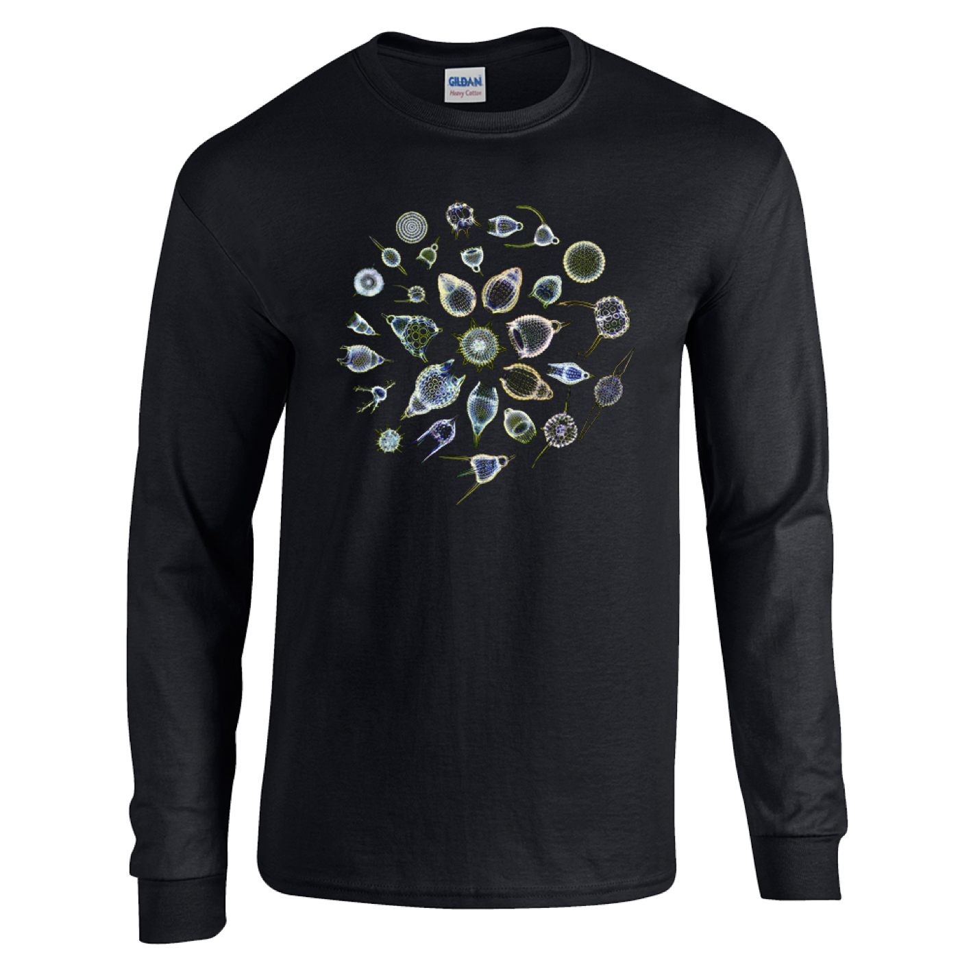 The Sea Nymphs, On The Dry Land T-Shirt, Black, Long Sleeve with ABC backprint