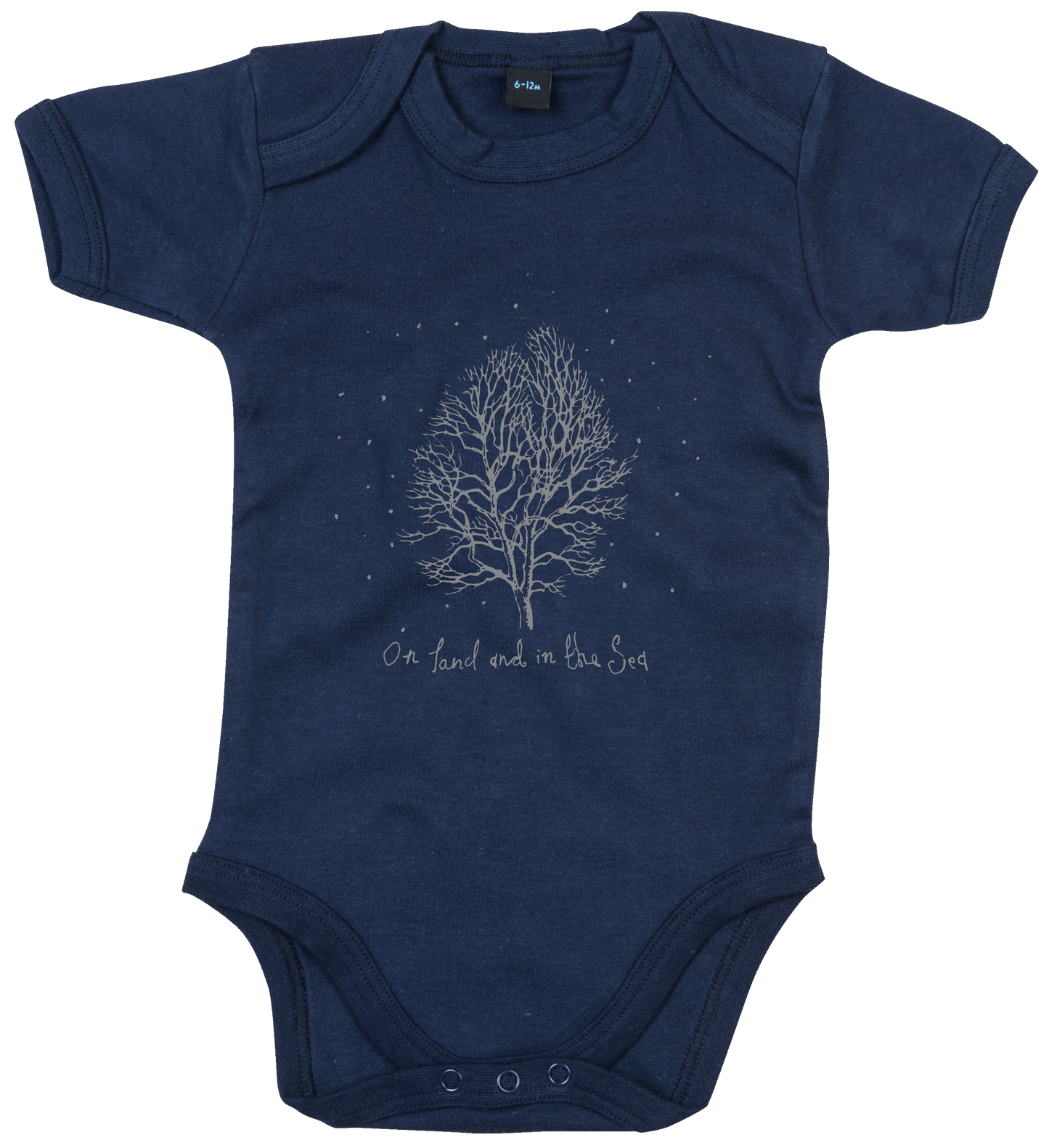 On Land and in the Sea Babygro